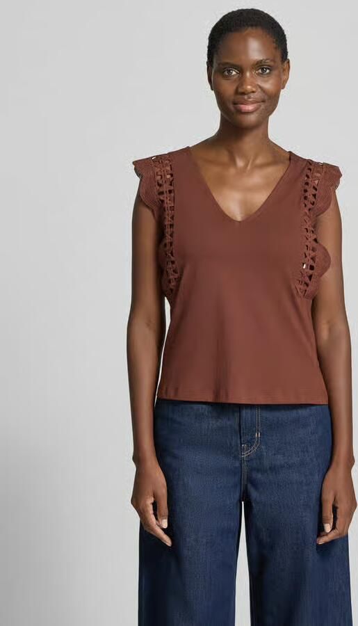 Vero Moda regular fit top van puur katoen model 'GABBY' - Foto 3