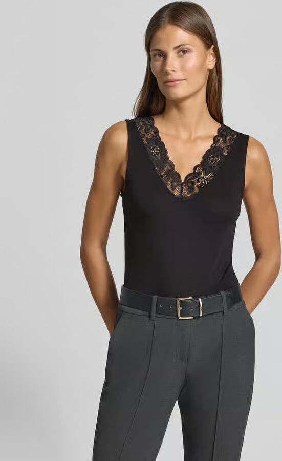 Vero Moda Shirt met V-hals VMROSA SL V-NECK TOP JRS NOOS - Foto 2