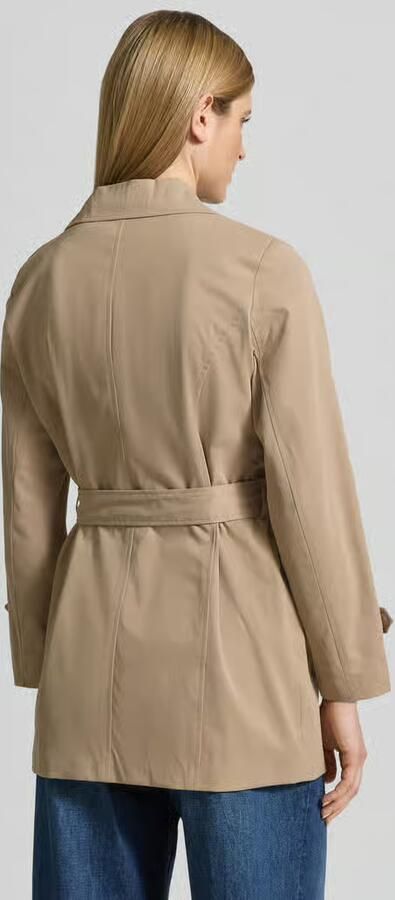 Vero Moda regular fit trenchcoat met ceintuur om te strikken model 'CHALSEA OLIVIA' - Foto 6