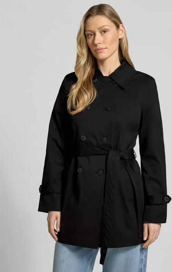 Vero Moda regular fit trenchcoat met ceintuur om te strikken model 'CHALSEA OLIVIA' - Foto 2