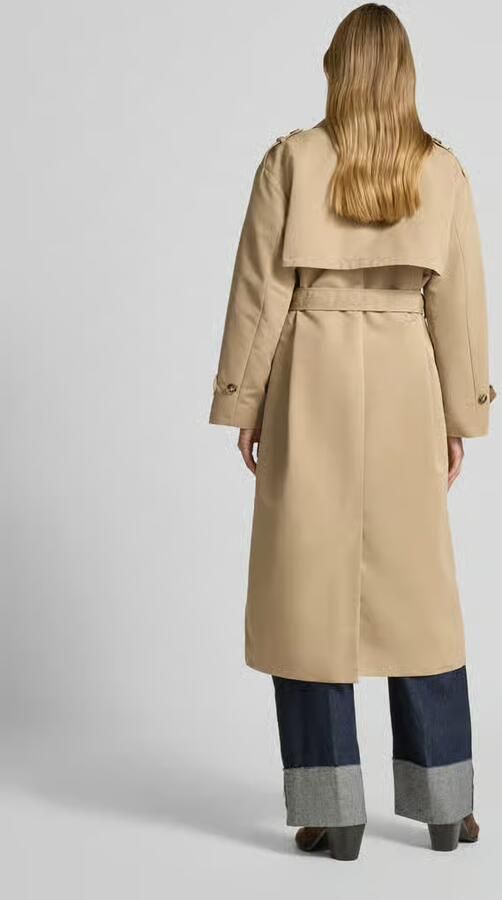 Vero Moda Trenchcoat VMCHLOE LONG TRENCHCOAT GA NOOS Double-breasted met strikceintuur - Foto 6