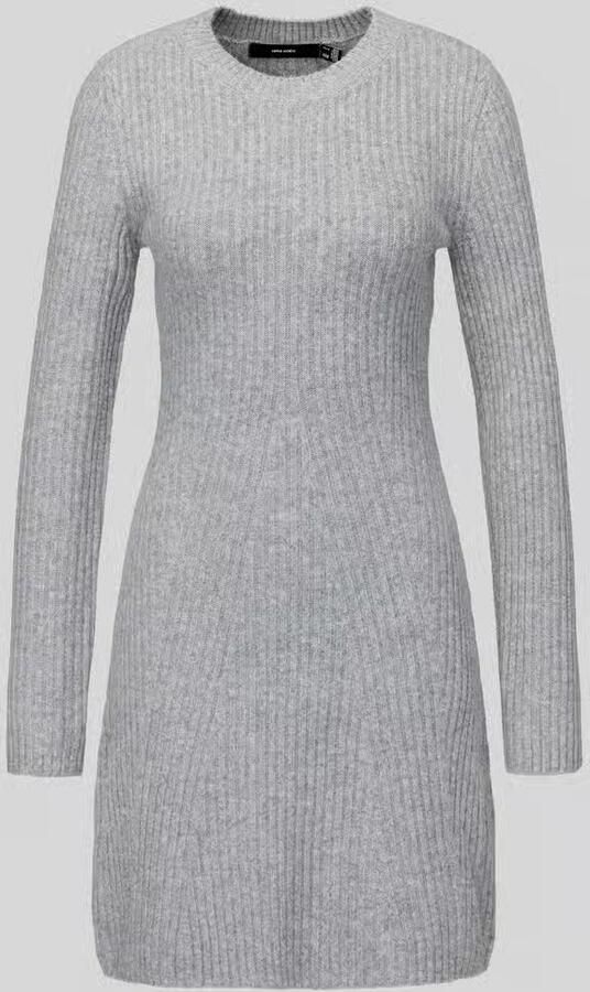 Vero Moda Regular fit tricotjurk met ronde hals model 'JOSANNA'