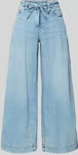 Vero Moda regular fit wide leg jeans van puur katoen model 'AISA'