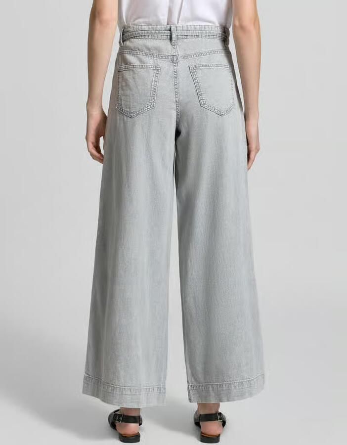 Vero Moda regular fit wide leg jeans van puur katoen model 'AISA' - Foto 2