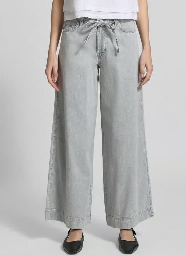 Vero Moda regular fit wide leg jeans van puur katoen model 'AISA' - Foto 3