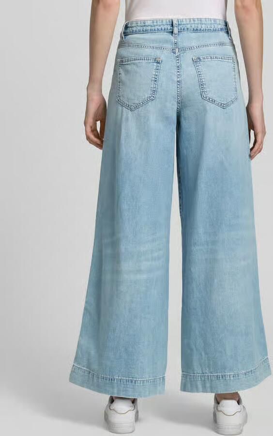 Vero Moda regular fit wide leg jeans van puur katoen model 'AISA' - Foto 3