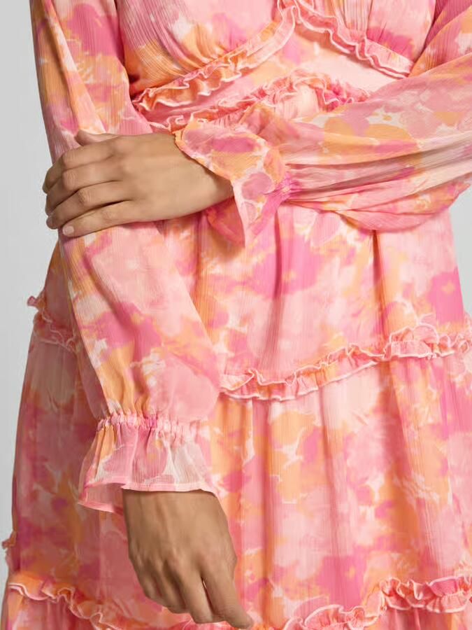 Vero Moda regular fit zomerjurk van chiffon model 'SMILLA'