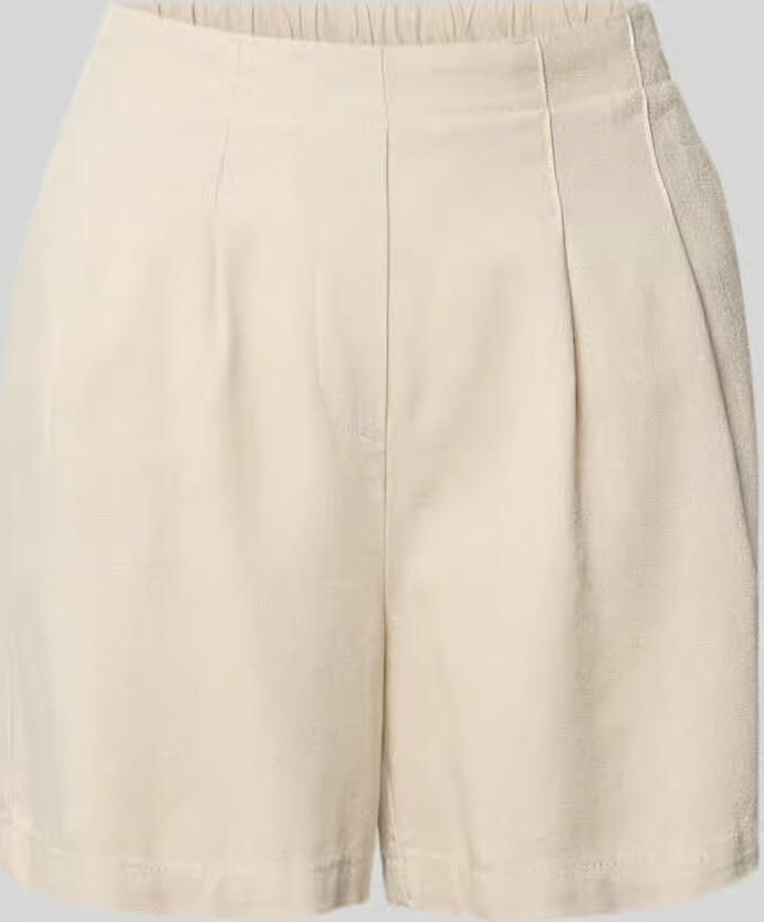 Vero Moda relaxed fit bermuda van mix van viscose en linnen model 'JESMILO' - Foto 5