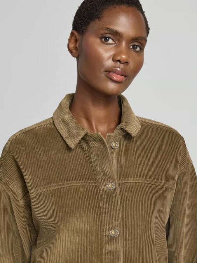 Vero Moda relaxed fit blouse met lange mouwen van puur katoen model 'JAMIE' - Foto 2