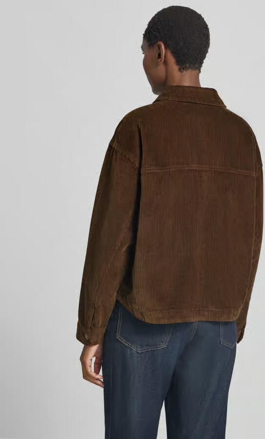 Vero Moda relaxed fit blouse met lange mouwen van puur katoen model 'JAMIE' - Foto 3
