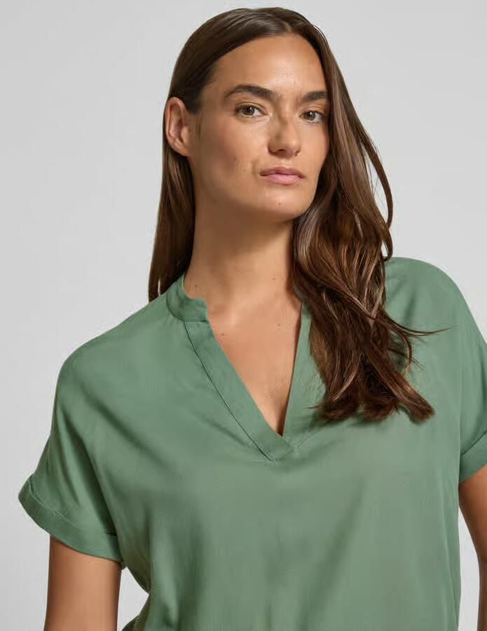 Vero Moda Relaxed fit blouseshirt van pure viscose Model 'BEAUTY' - Foto 2