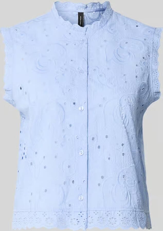 Vero Moda relaxed fit blousetop van puur biologisch katoen model 'EMILY' - Foto 2