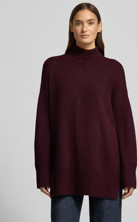 Vero Moda Relaxed fit coltrui met wol model 'AQUARIUS' - Foto 2