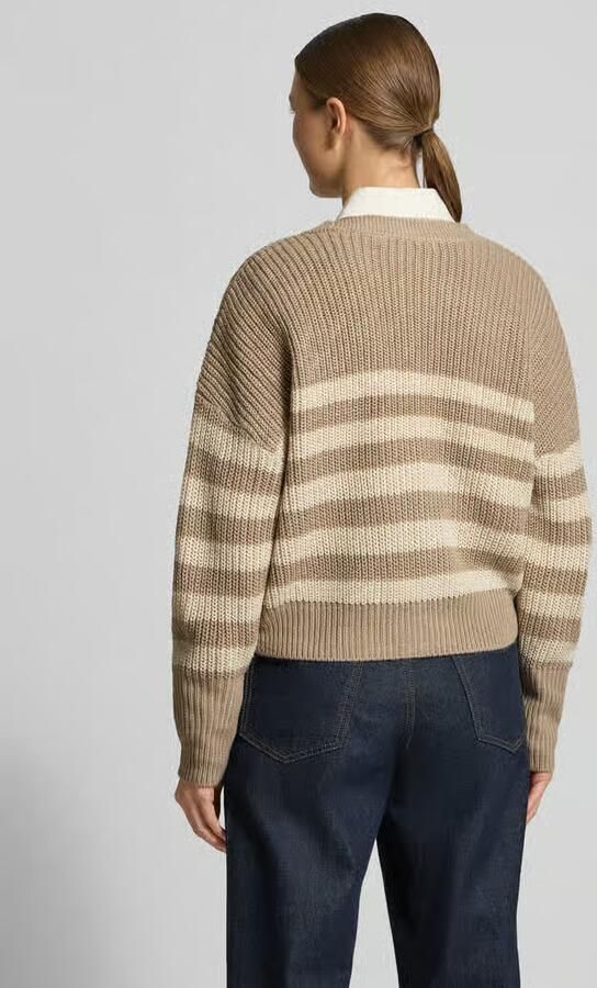 Vero Moda Relaxed fit gebreid jack met V-hals model 'LEA' - Foto 6