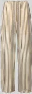 Vero Moda relaxed fit gebreide broek met all-over motief model 'DEMI'