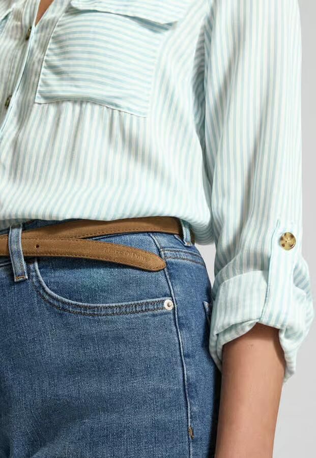 Vero Moda Relaxed fit overhemdblouse van pure viscose model 'BUMPY' - Foto 2