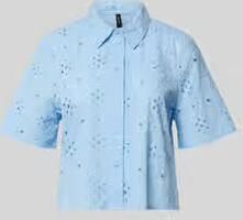 Vero Moda relaxed fit overhemdblouse van puur katoen model 'ELIZA'