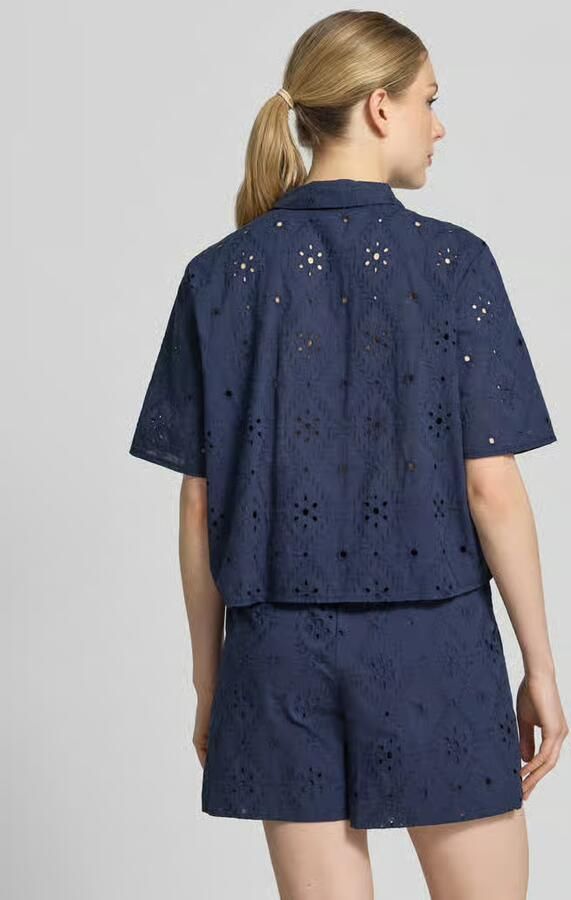 Vero Moda relaxed fit overhemdblouse van puur katoen model 'ELIZA'