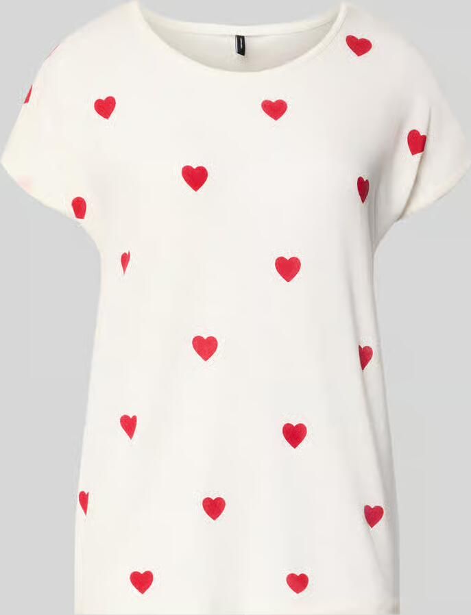 Vero Moda Relaxed fit T-shirt van lyocellmix Model 'AVA' - Foto 5