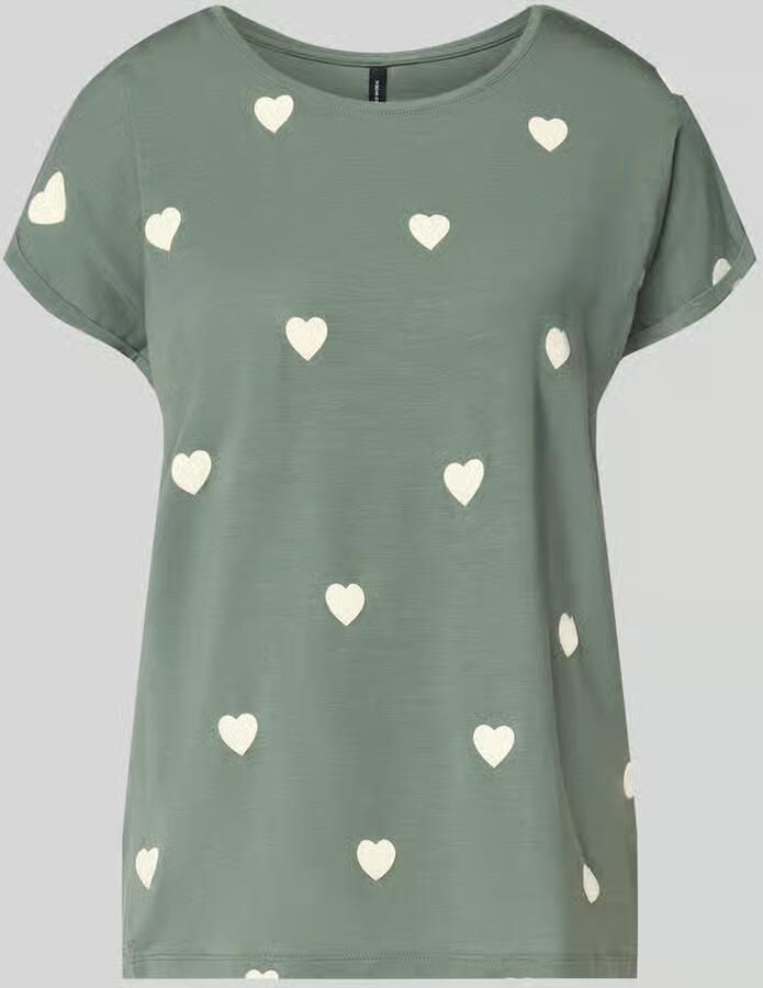 Vero Moda Relaxed fit T-shirt van lyocellmix Model 'AVA' - Foto 2