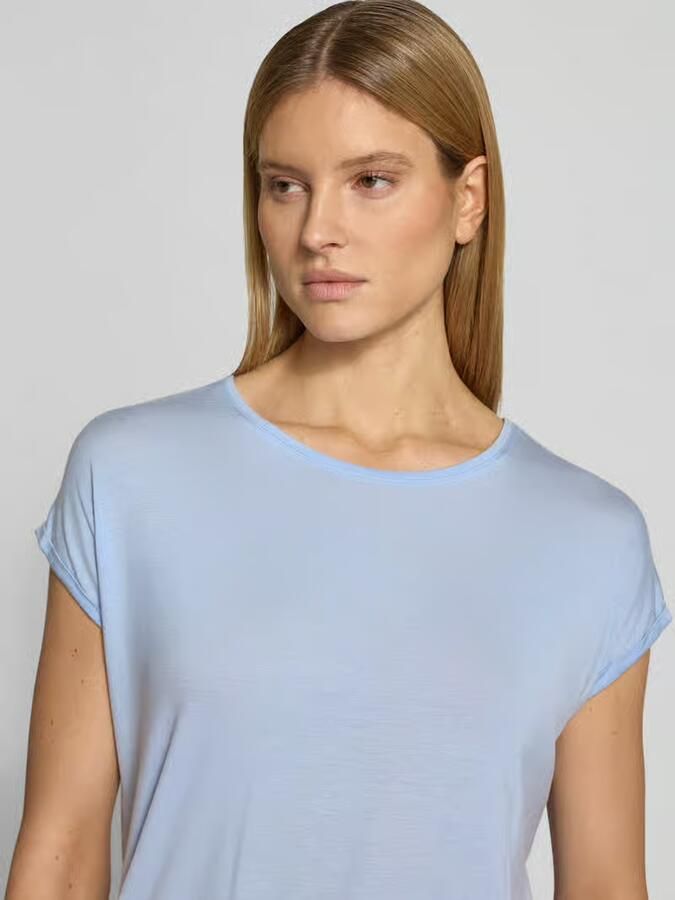 Vero Moda Relaxed fit T-shirt van lyocellmix Model 'AVA' - Foto 4