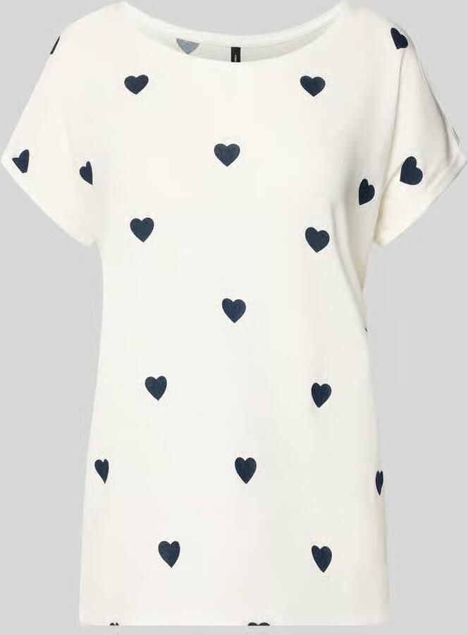 Vero Moda Relaxed fit T-shirt van lyocellmix Model 'AVA' - Foto 2