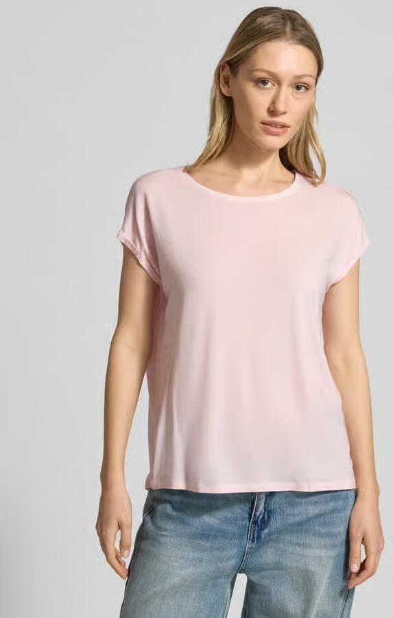 Vero Moda Shirt met ronde hals VMAVA PLAIN SS TOP GAJRS NOOS - Foto 6