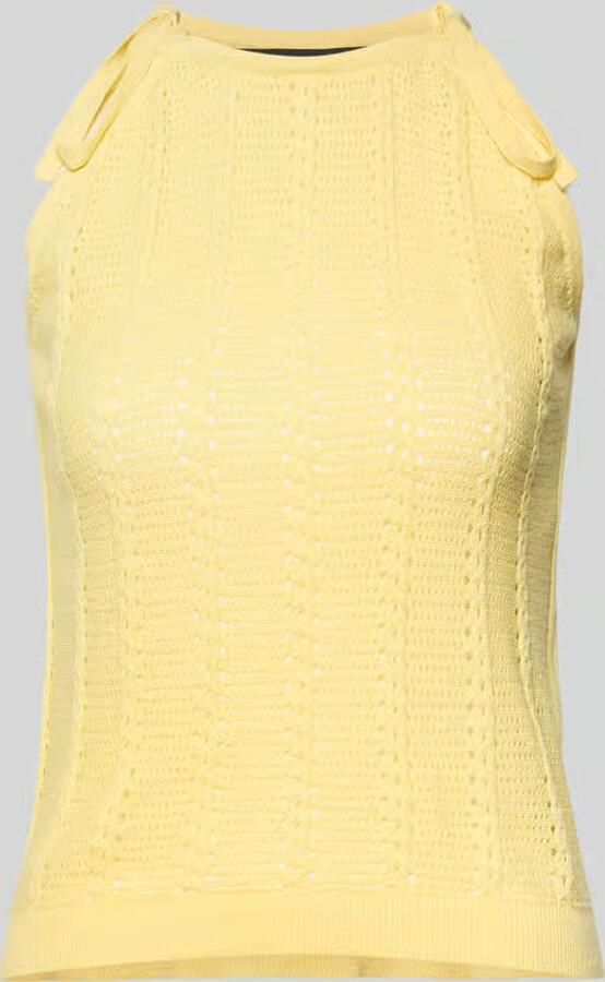 Vero Moda relaxed fit top met bandjes van katoenmix model 'LUX LIGHT' - Foto 2