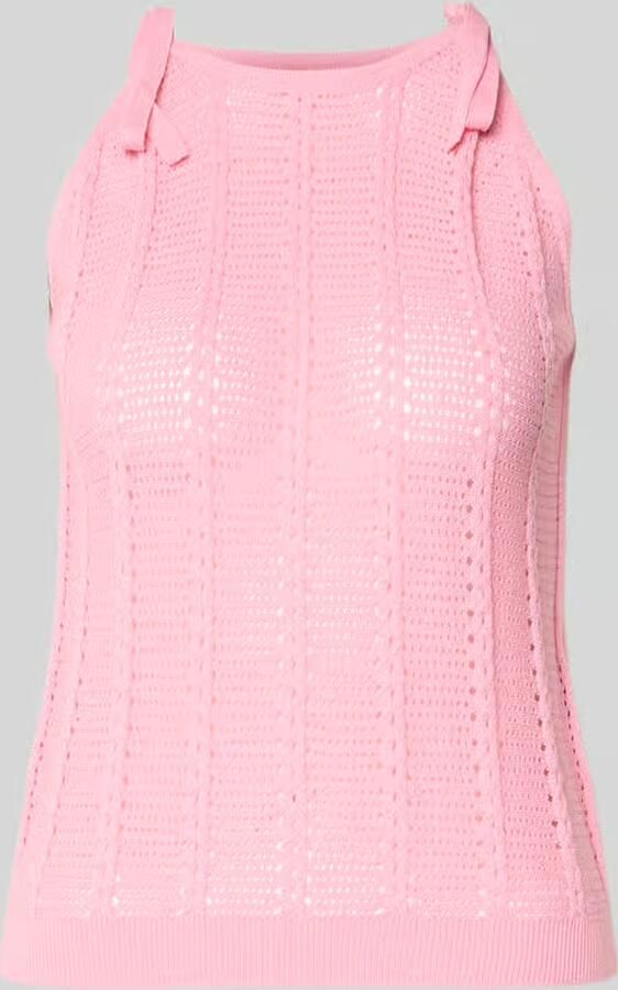Vero Moda relaxed fit top met bandjes van katoenmix model 'LUX LIGHT' - Foto 2