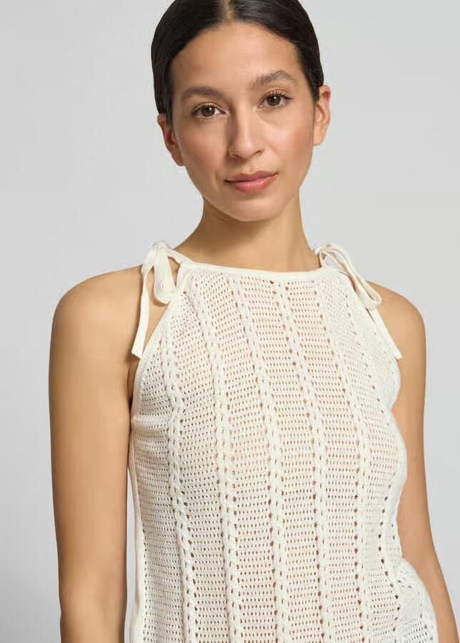 Vero Moda relaxed fit top met bandjes van katoenmix model 'LUX LIGHT'