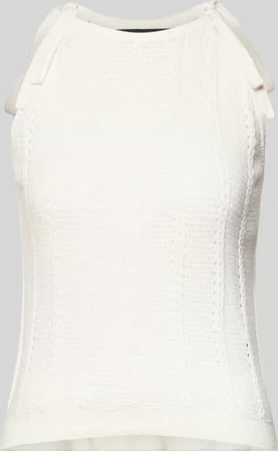 Vero Moda relaxed fit top met bandjes van katoenmix model 'LUX LIGHT' - Foto 2