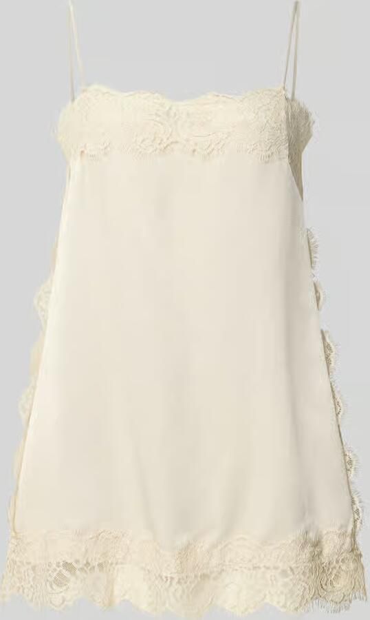 Vero Moda relaxed fit top met kant model 'CHARM'