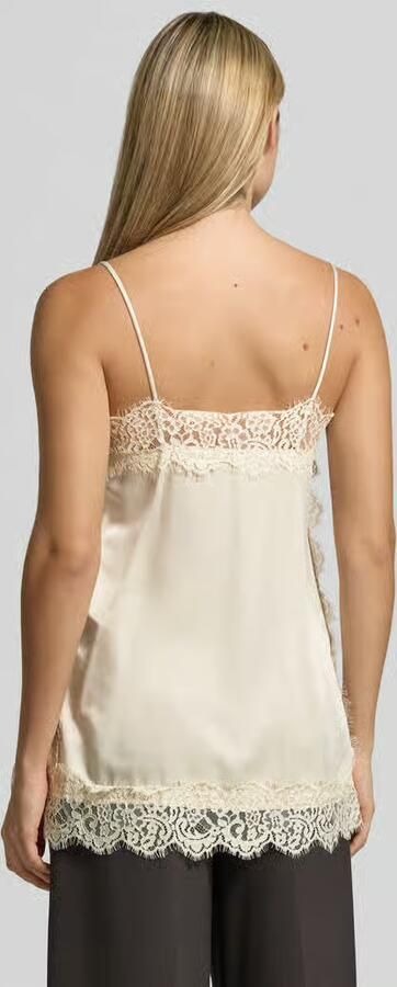 Vero Moda relaxed fit top met kant model 'CHARM' - Foto 3