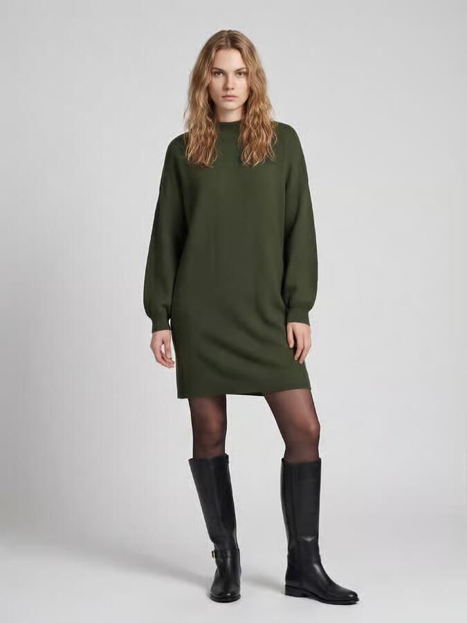 Vero Moda Loose fit gebreide jurk van viscosemix model 'NANCY' - Foto 3