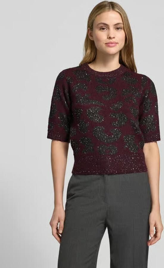 Vero Moda Shaped fit gebreide pullover met wol model 'ZUZU 2 4 O-NECK PULLOVER' - Foto 2