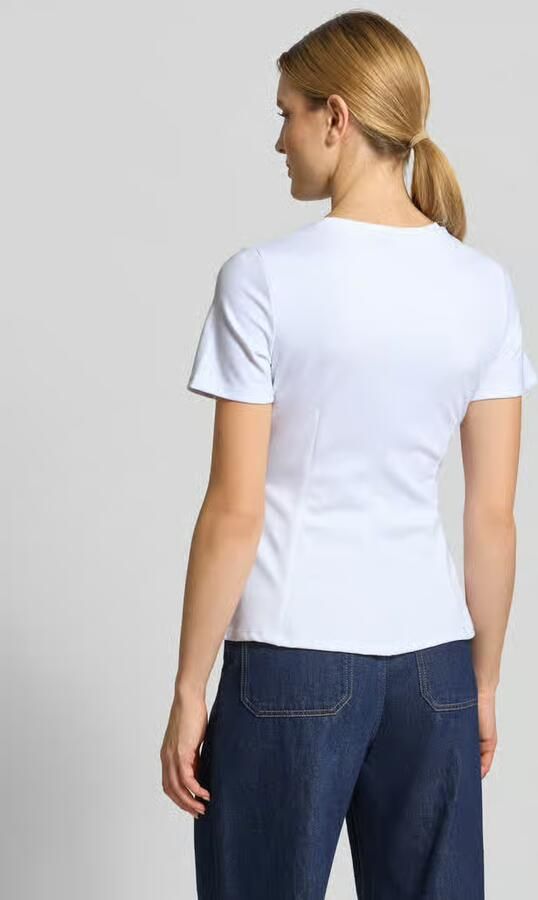 Vero Moda Shaped fit T-shirt met viscose model 'ABBY'