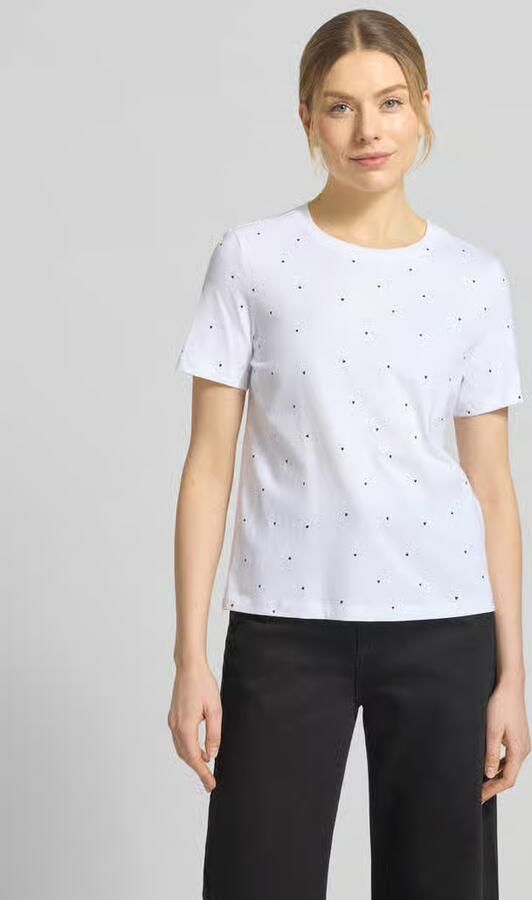 Vero Moda Shirt met korte mouwen VMPAULINA AOP SS T-SHIRT GA JRS NOOS - Foto 3