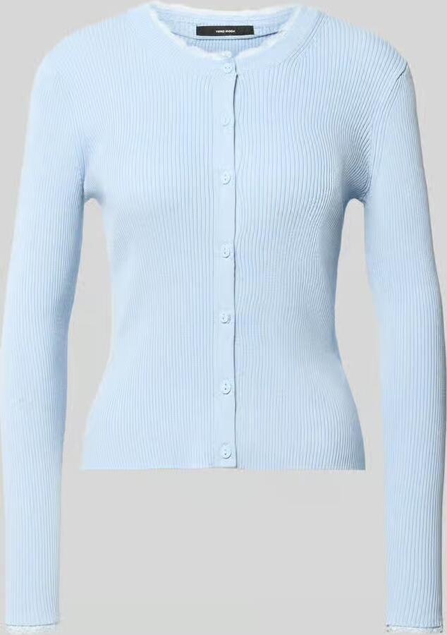Vero Moda slim fit gebreid jack van viscosemix model 'WONDER'