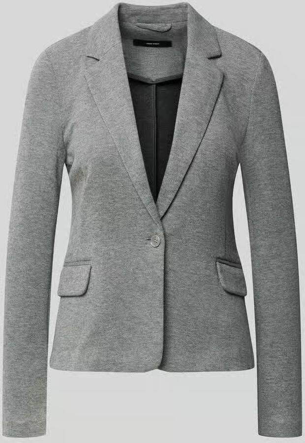 Vero Moda Slim fit korte blazer met wol model 'JULIA' - Foto 6