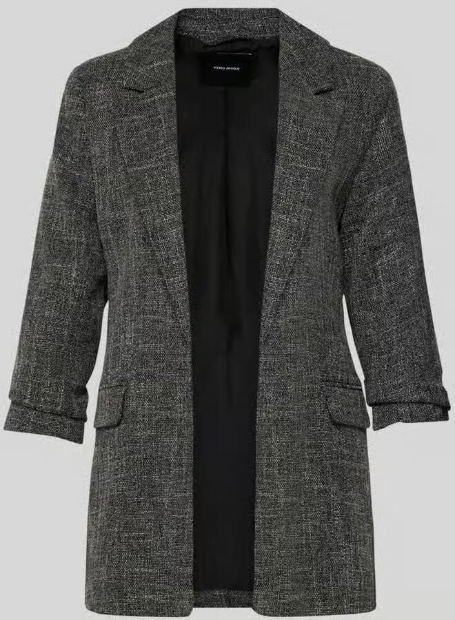 Vero Moda Slim fit lange blazer met viscose model 'FRIDA'
