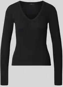 Vero Moda Slim fit shirt met lange mouwen van katoenmix model 'CHLOE'
