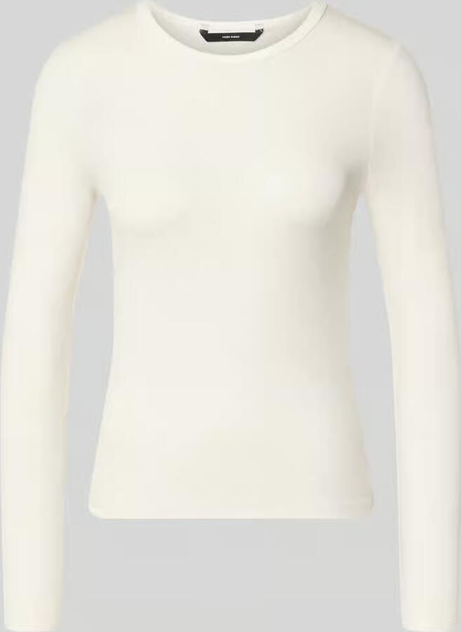 Vero Moda Slim fit shirt met lange mouwen van lyocellmix model 'ADA'