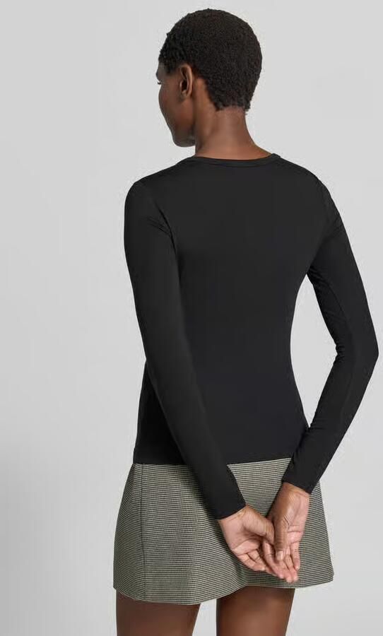 Vero Moda Slim fit shirt met lange mouwen van lyocellmix model 'ADA' - Foto 2