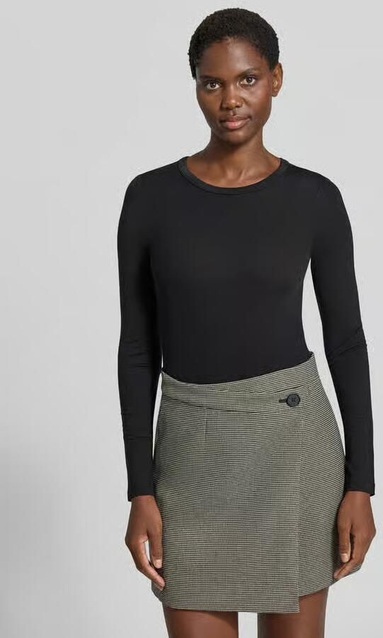Vero Moda Slim fit shirt met lange mouwen van lyocellmix model 'ADA' - Foto 3