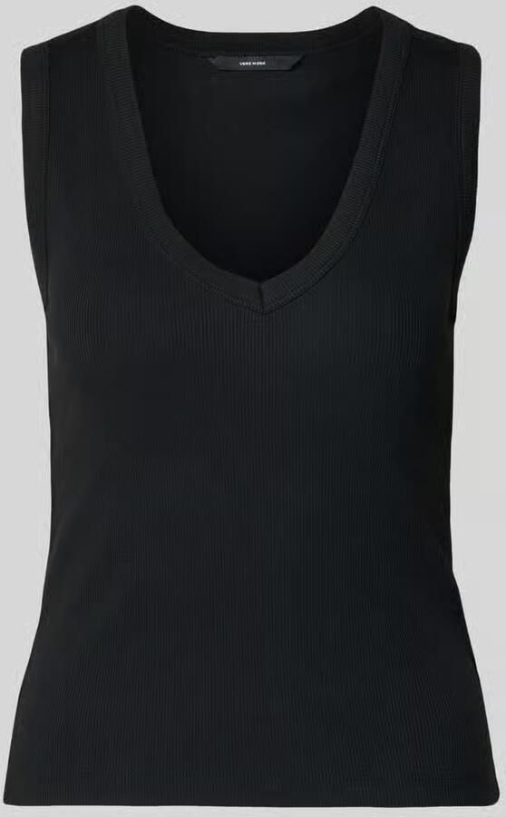 Vero Moda slim fit tank top van katoenmix model 'CHLOE' - Foto 6