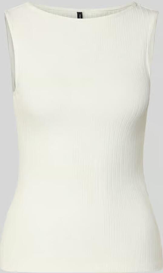 Vero Moda slim fit tank top van katoenmix model 'RUBY' - Foto 2