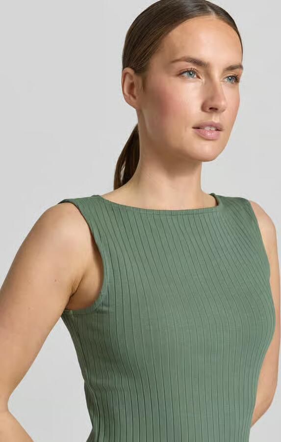 Vero Moda slim fit tank top van katoenmix model 'RUBY'