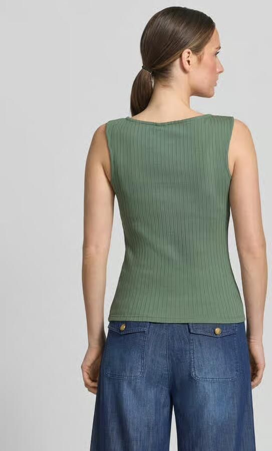 Vero Moda slim fit tank top van katoenmix model 'RUBY' - Foto 2