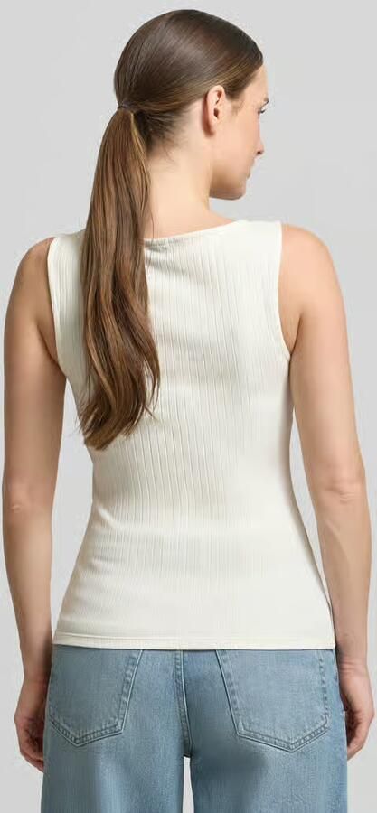 Vero Moda slim fit tank top van katoenmix model 'RUBY' - Foto 3