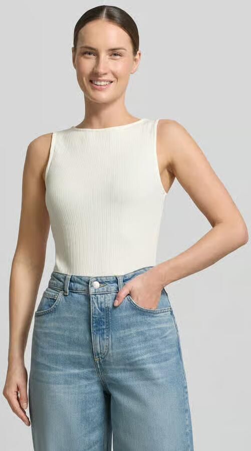 Vero Moda slim fit tank top van katoenmix model 'RUBY' - Foto 2